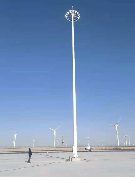 瓜州高速路服务区玛沁高杆灯项目