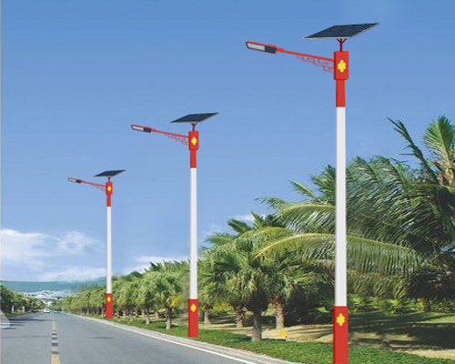 玛沁民族特色路灯